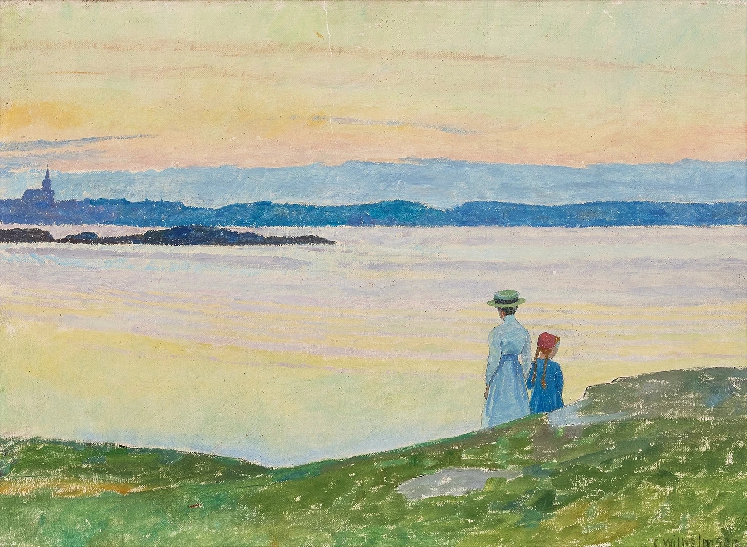 Serata luminosa, 1914
